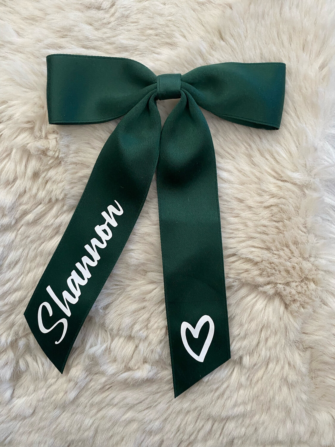 X-Large Hair Bow With Personalisation