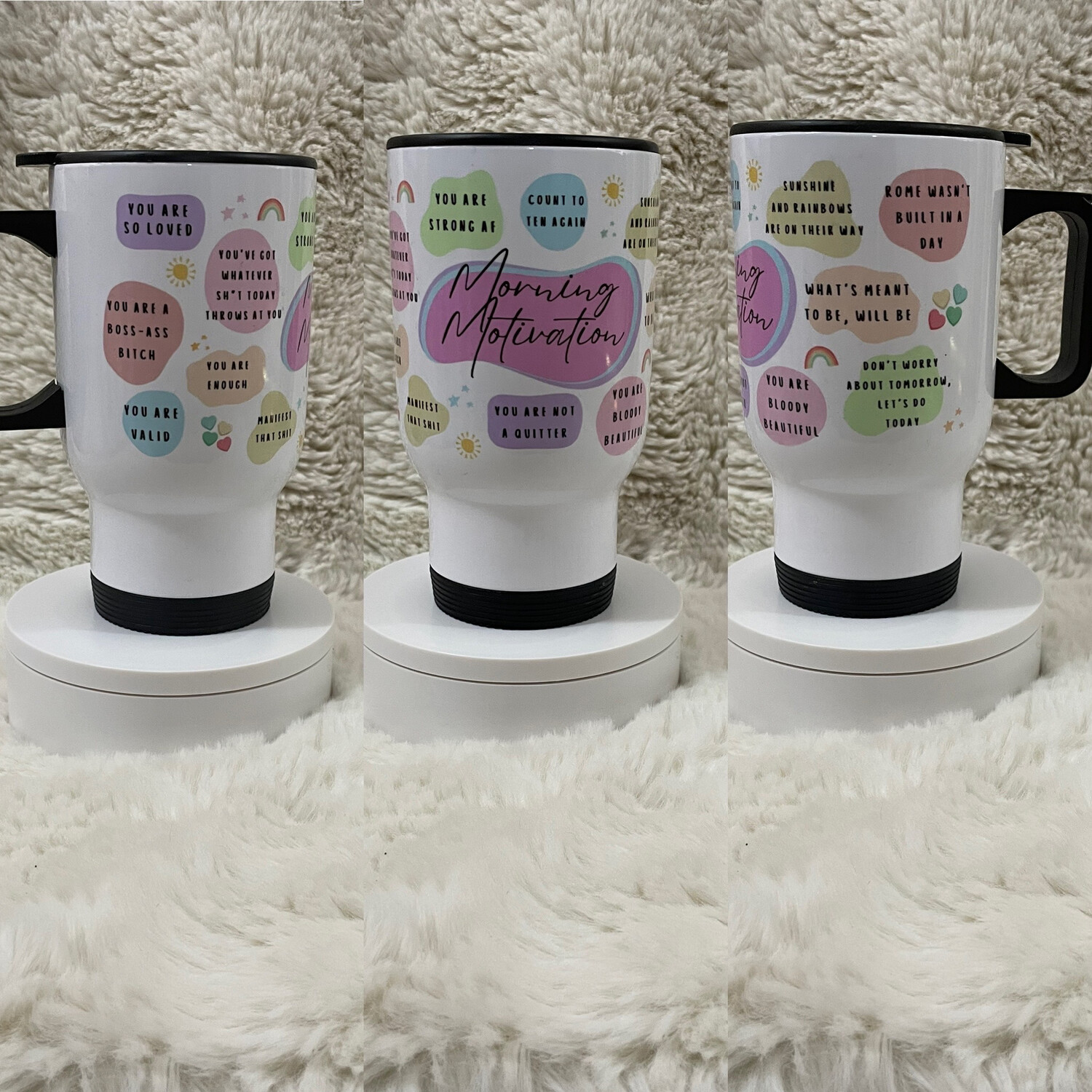 Morning Motivation Travel Mug