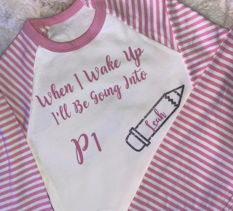 When I Wake Up….School Pyjamas