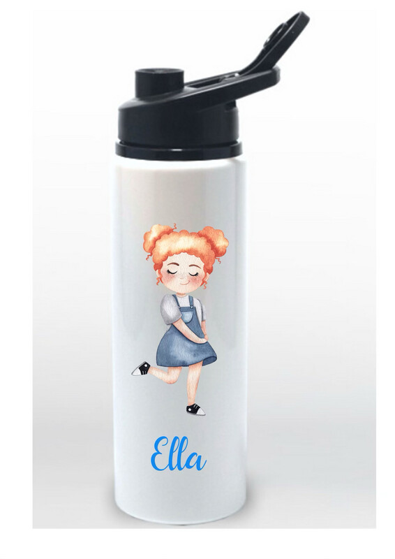 Personalised Girls Water Bottle