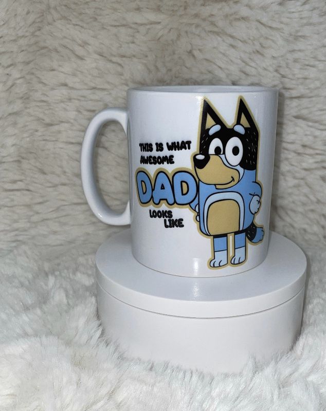 Bandit Awesome Dad Mug