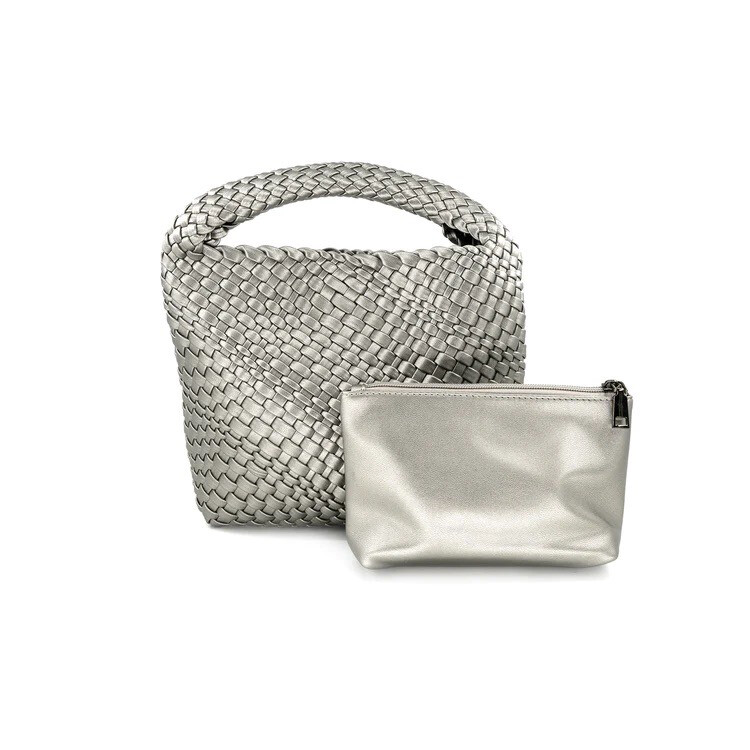 Woven Chica Pewter