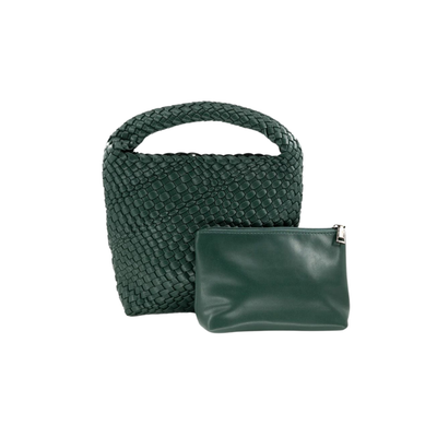 Woven Chica Verde Oscuro