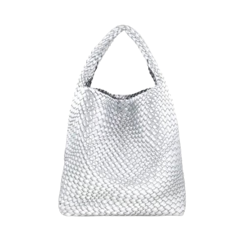 Woven Mediana Plateada