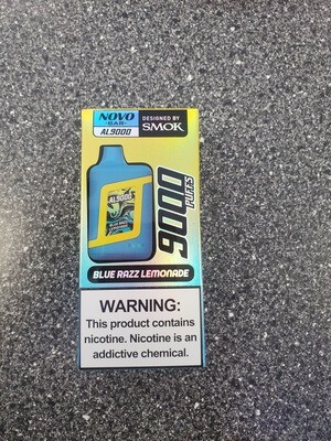 Blue Razz Lemonade 9000 Disposable
