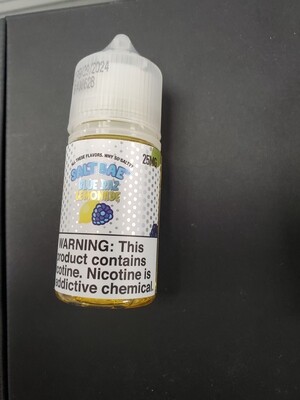 blue raz lemonade 25mg salt nic