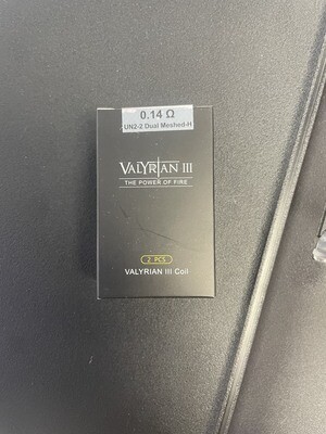 Valyrian III .14 ohm Dual Meshed 2 pack