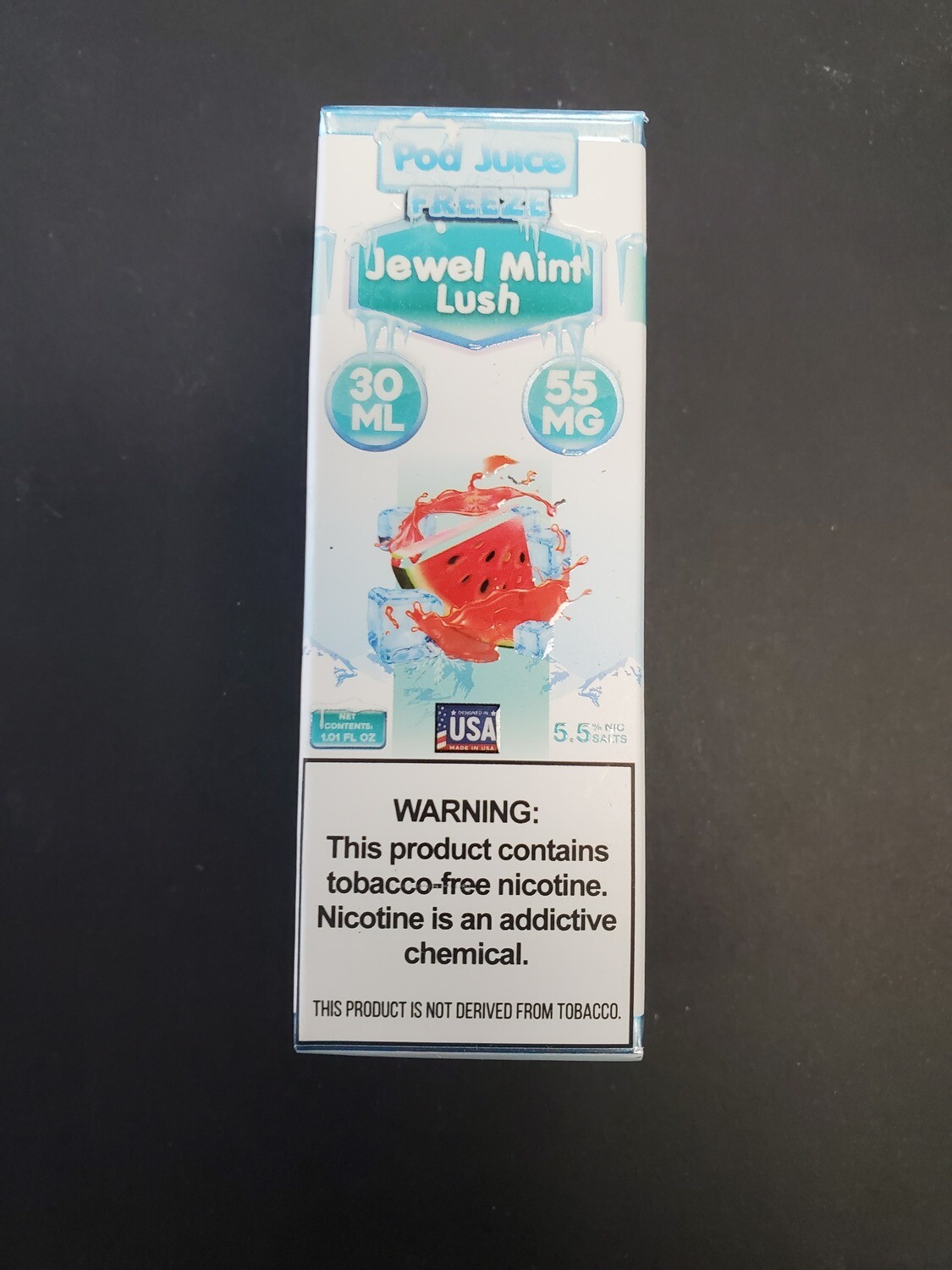 jewel mint lush &quot;freeze&quot; 55mg salt nic