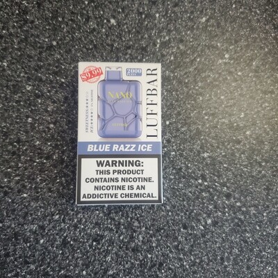 Blue Razz Ice 2000 Disposable