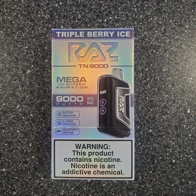 Triple Berry Ice TN9000 Disposable