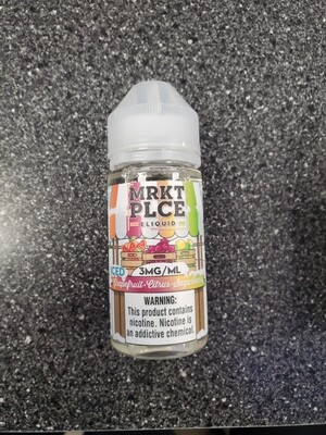 Grapefruit Citrus Sugarberry Ice 3mg E-Juice