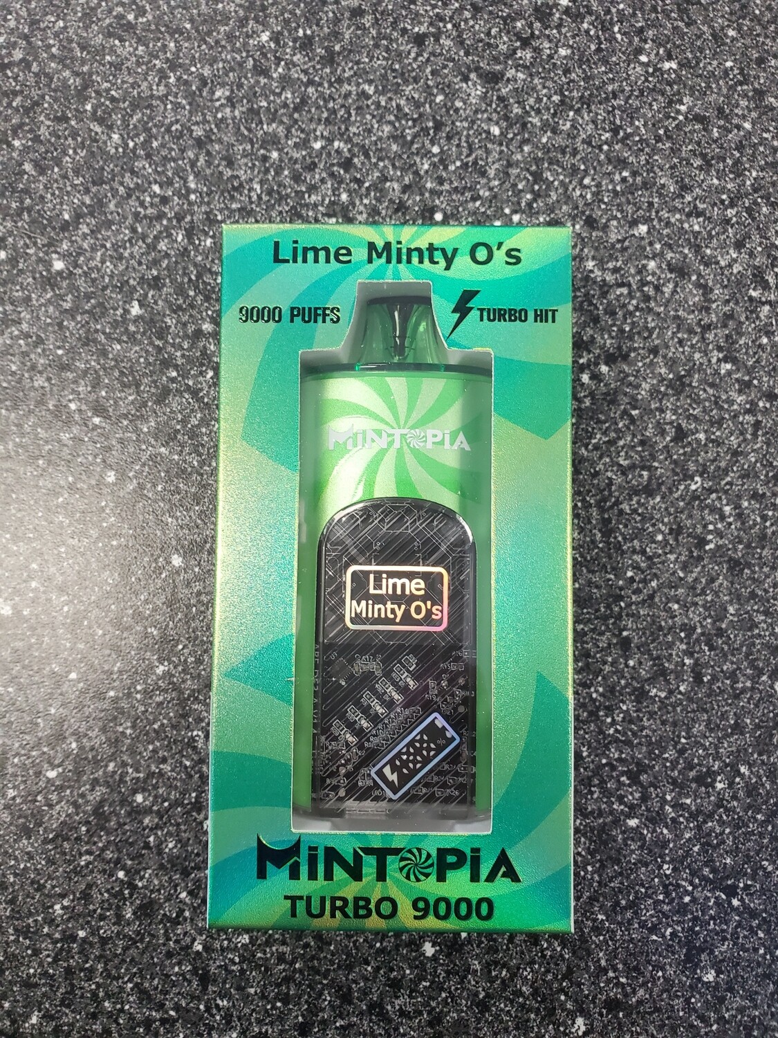 Lime Minty O&#39;s 9000 Disposable