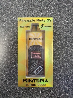 Pineapple Minty O&#39;s 9000 Disposable