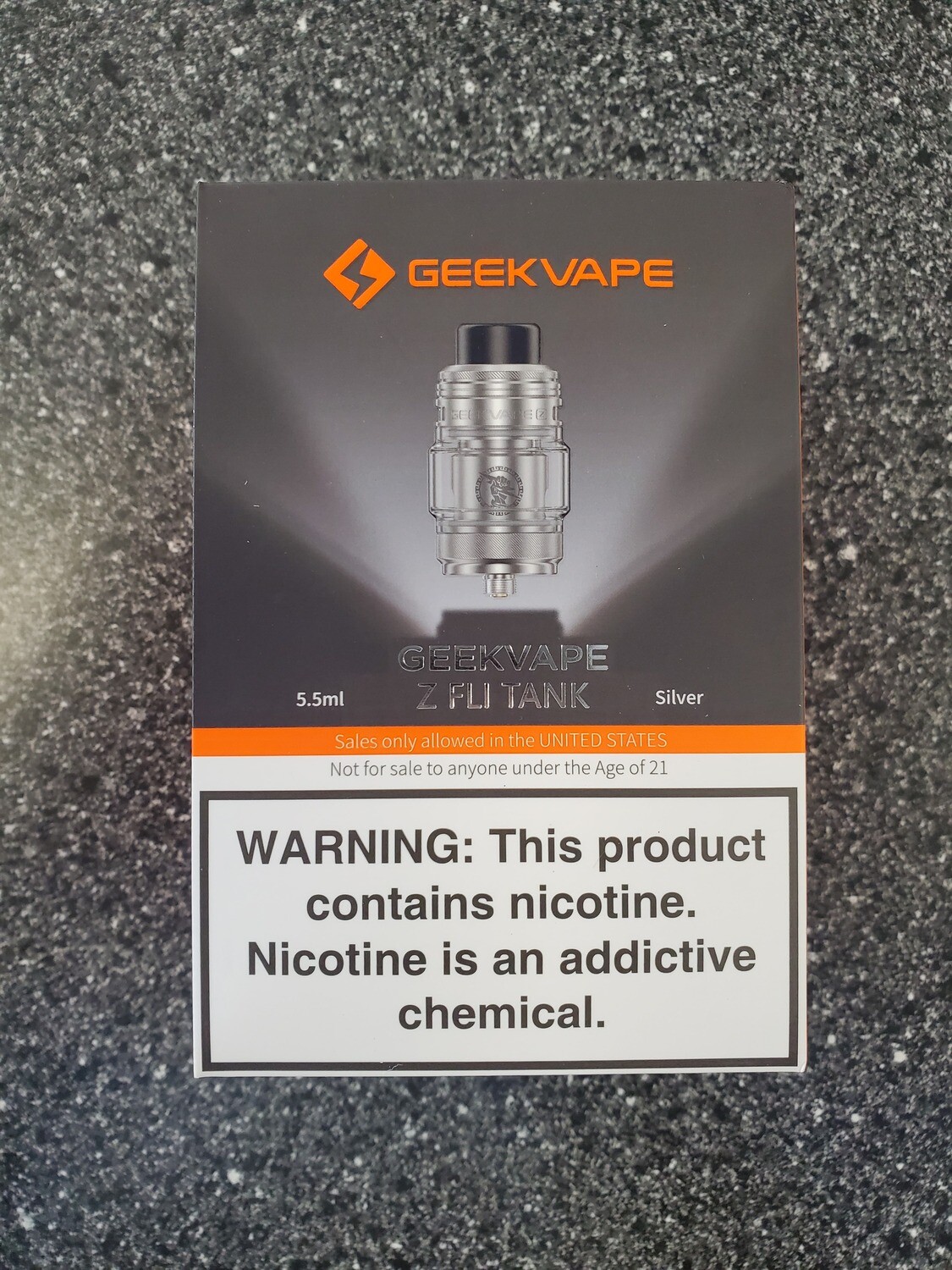 Geek Vape Z Fli Tank Silver