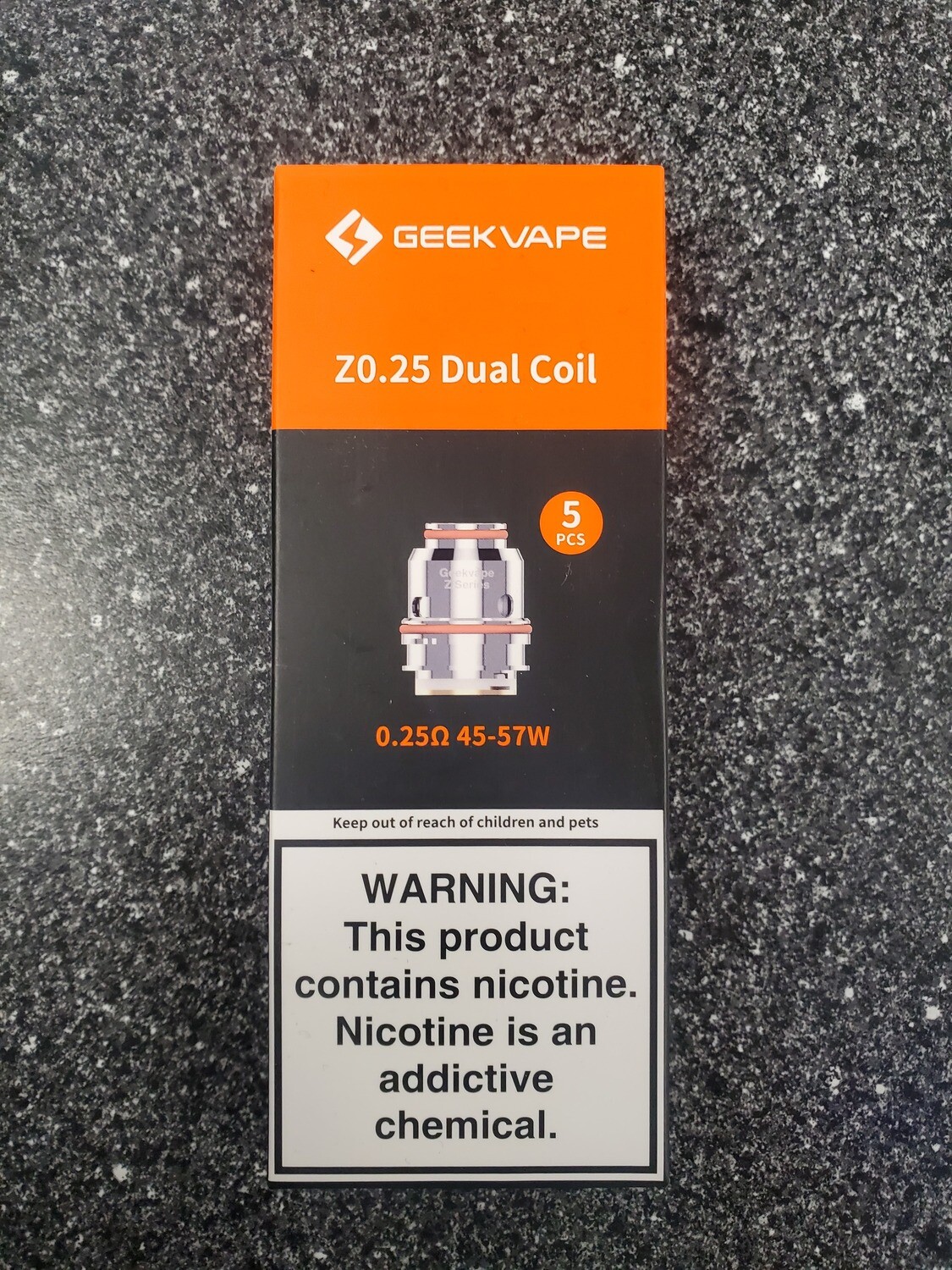 Geek Vape Z 0.25 ohm Dual Coil 5 Pack