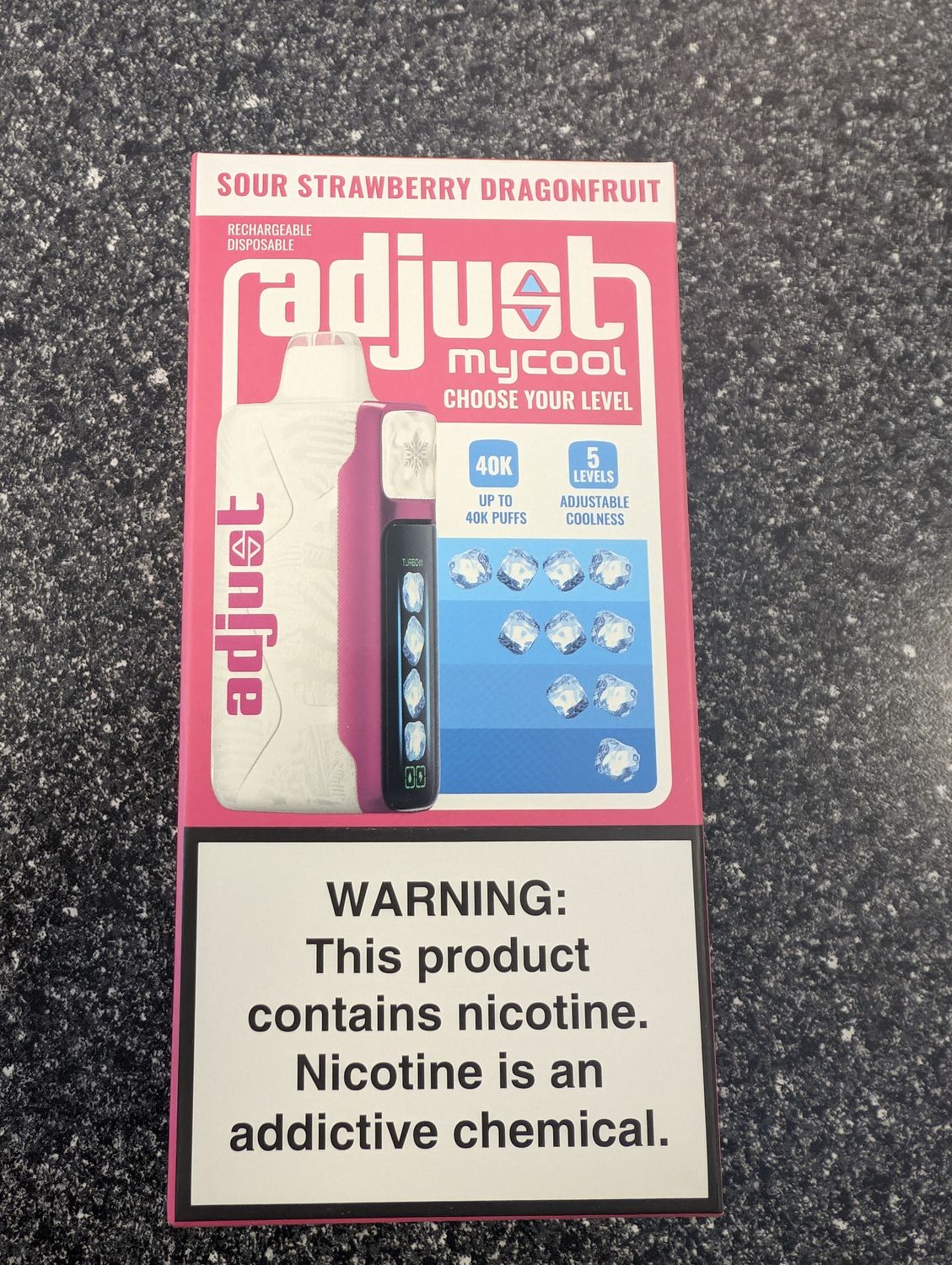 Sour Strawberry Dragonfruit 40,000 Disposable