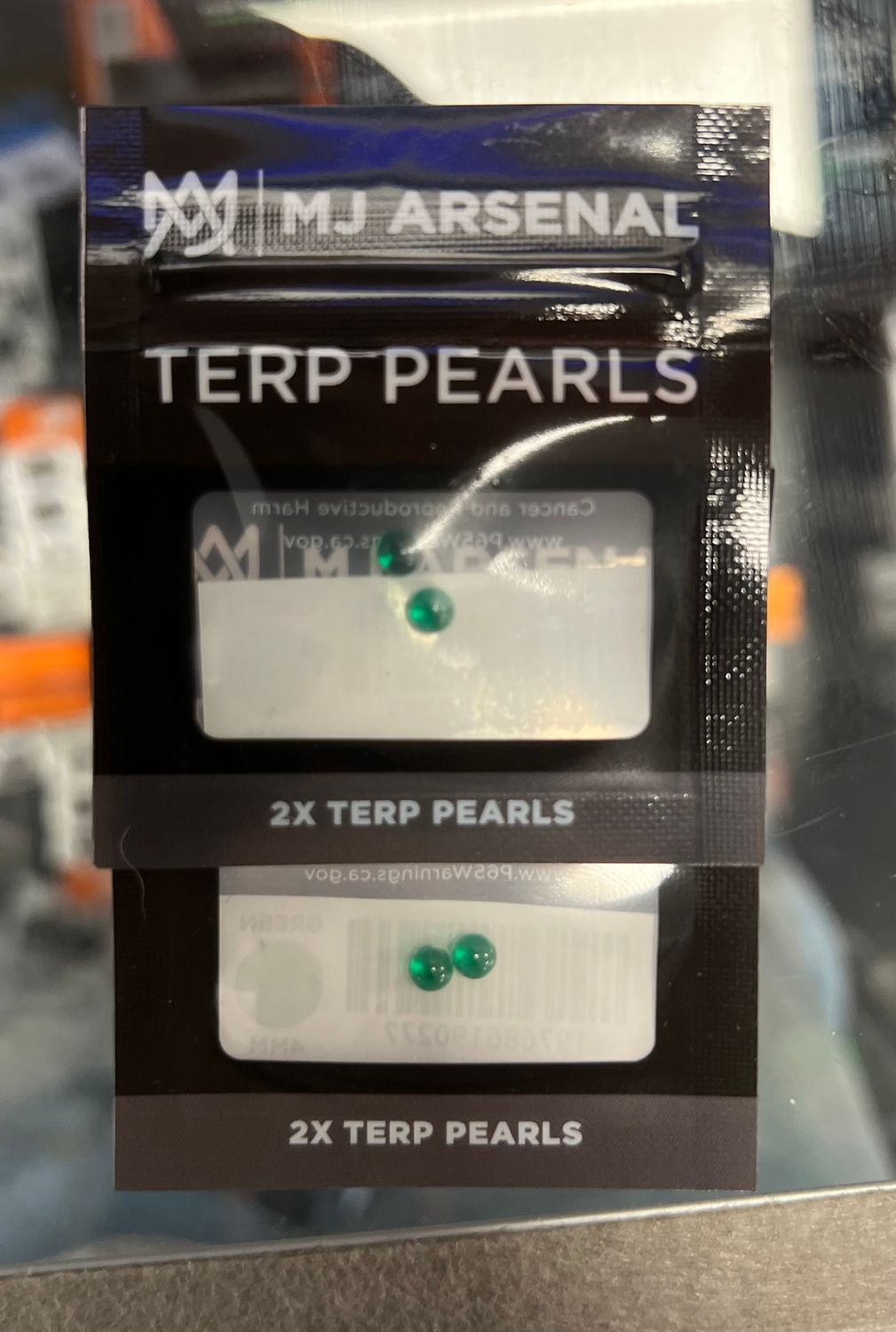 Terp Pearls 4mm Green 2pack