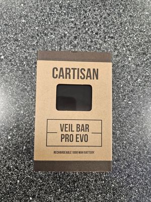 Cartisan Veil Bar Pro Evo 510 Battery Charcoal