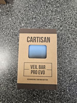 Cartisan Veil Bar Pro Evo 510 Battery Ocean Depths