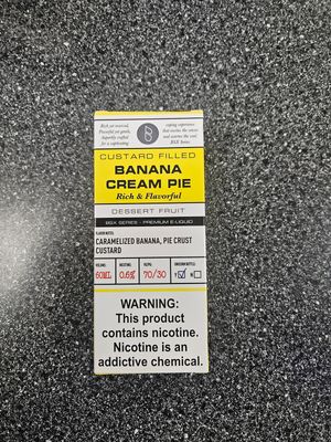 Banana Cream Pie 6mg E-juice