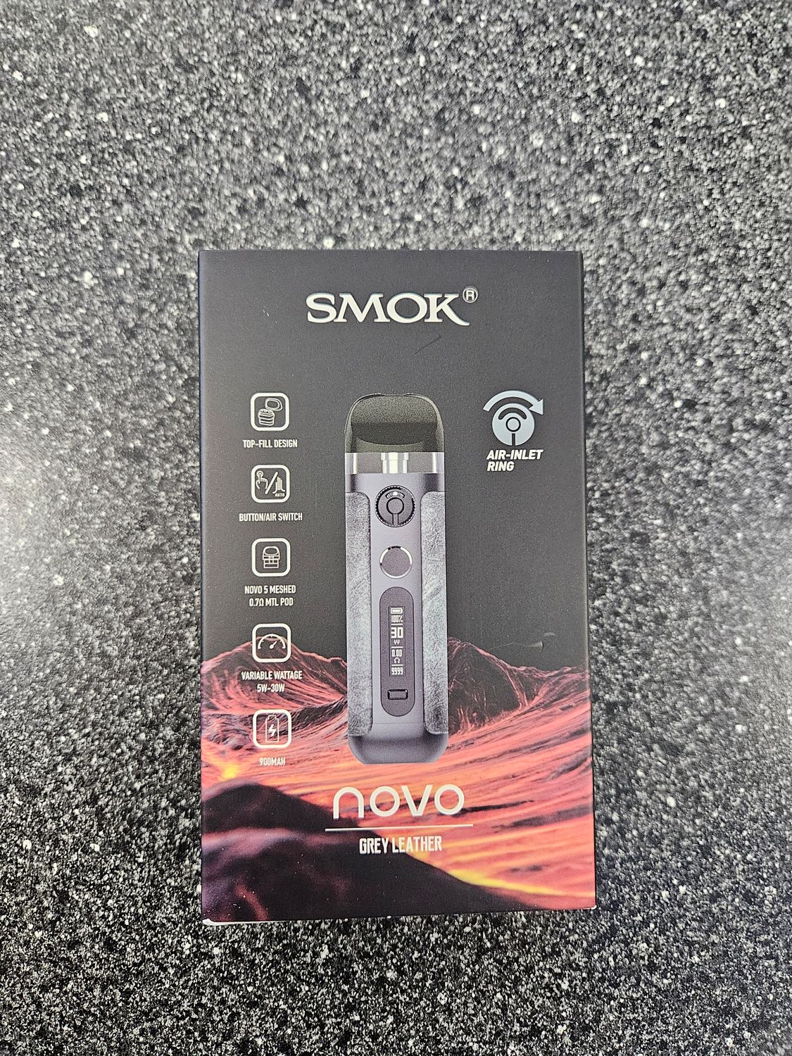 Smok Novo 5 Device Kit Grey Leather