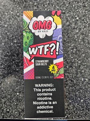 Strawberry Sour Belts 6mg E-Juice