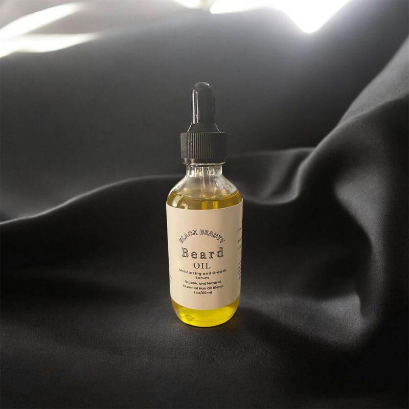 Black Beauty Beard Oil Moisturizing and Growth serum