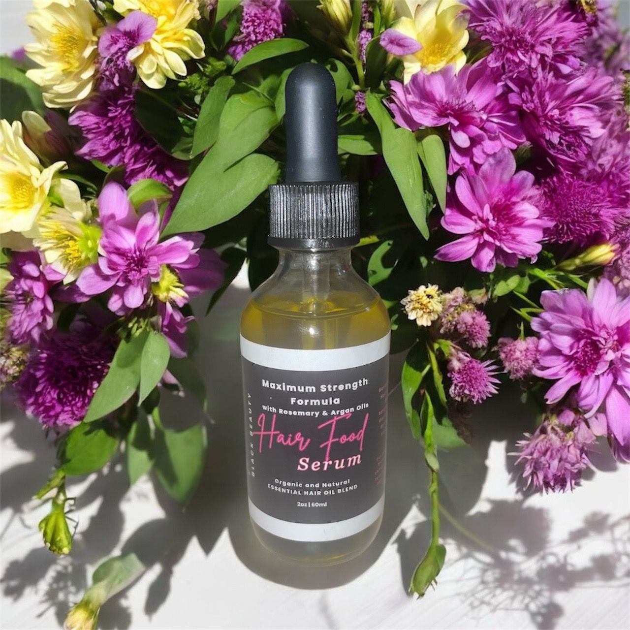 Black Beauty Hair Food Serum, Maximum Strength Formula