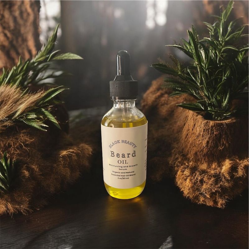 Black Beauty Beard Oil Moisturizing Serum