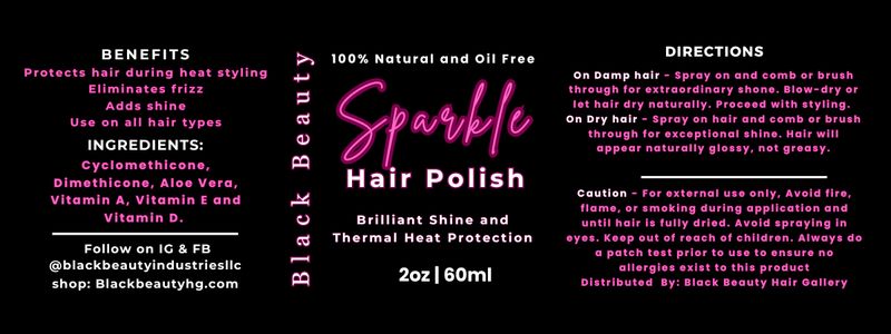 Sparkle Hair Polish