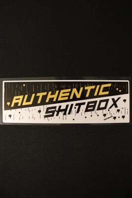 Authentic Shitbox Slap Sticker