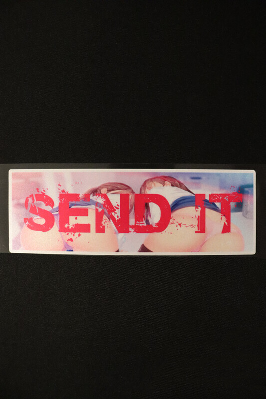 Anime Send It Slap Sticker