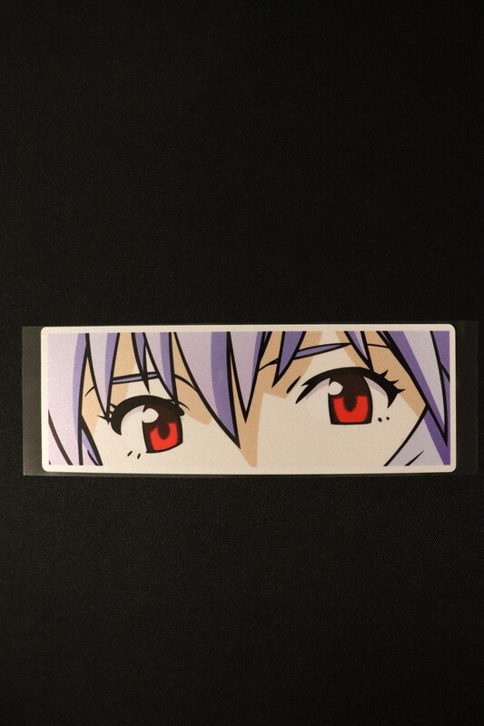 Anime Girl Eyes 2 Slap Sticker