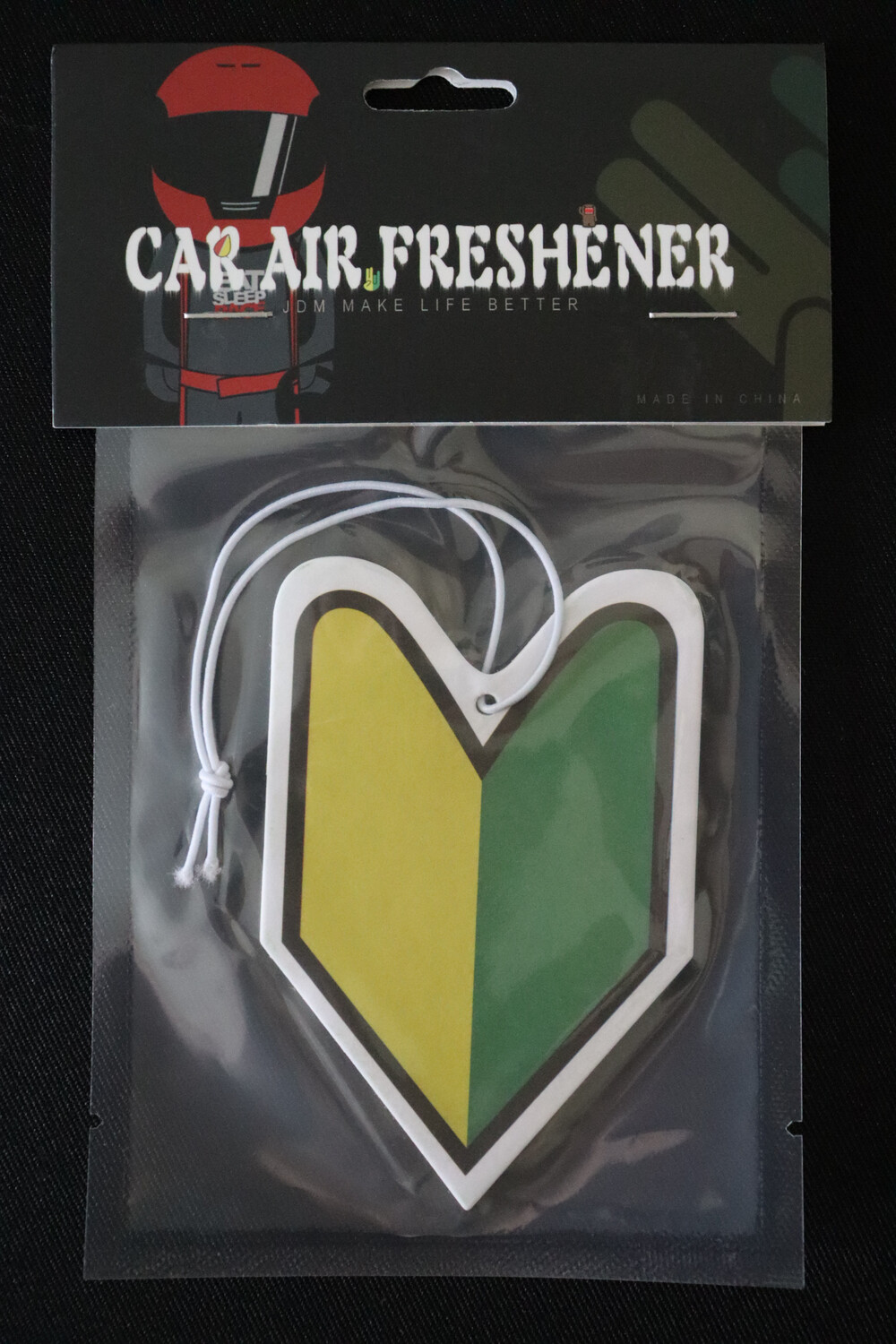 JDM Leaf Lufterfrischer mit Black Ice Duft