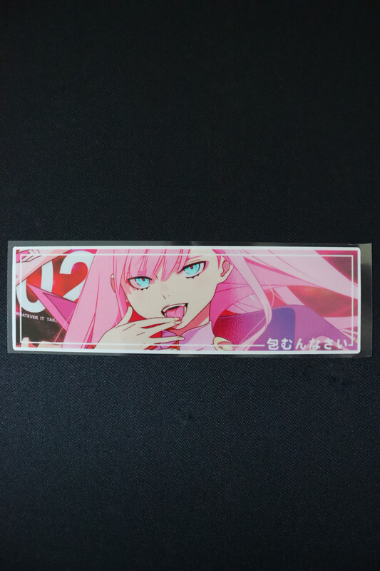 Zero Two 1 Slap Sticker