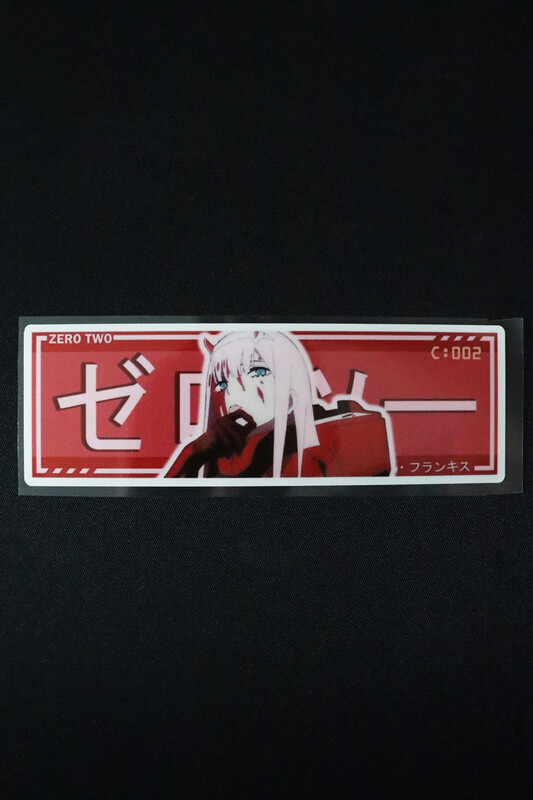 Zero Two 2 Slap Sticker