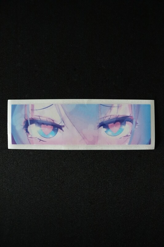 Anime Heart Eyes Slap Sticker 4