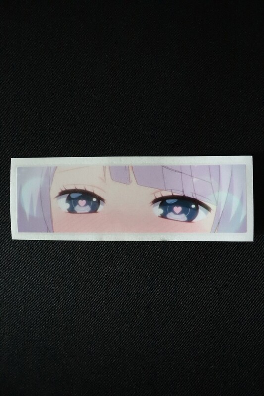 Anime Heart Eyes Slap Sticker 1