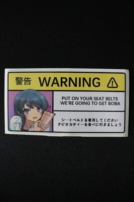 Warning Sticker 3