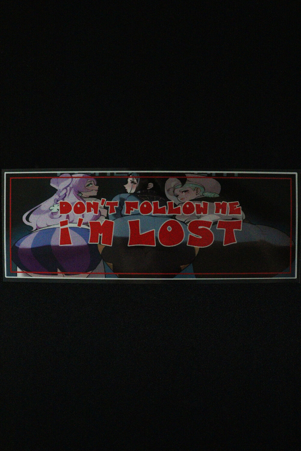 Don&#39;t follow me i&#39;m LOST 2 Sticker