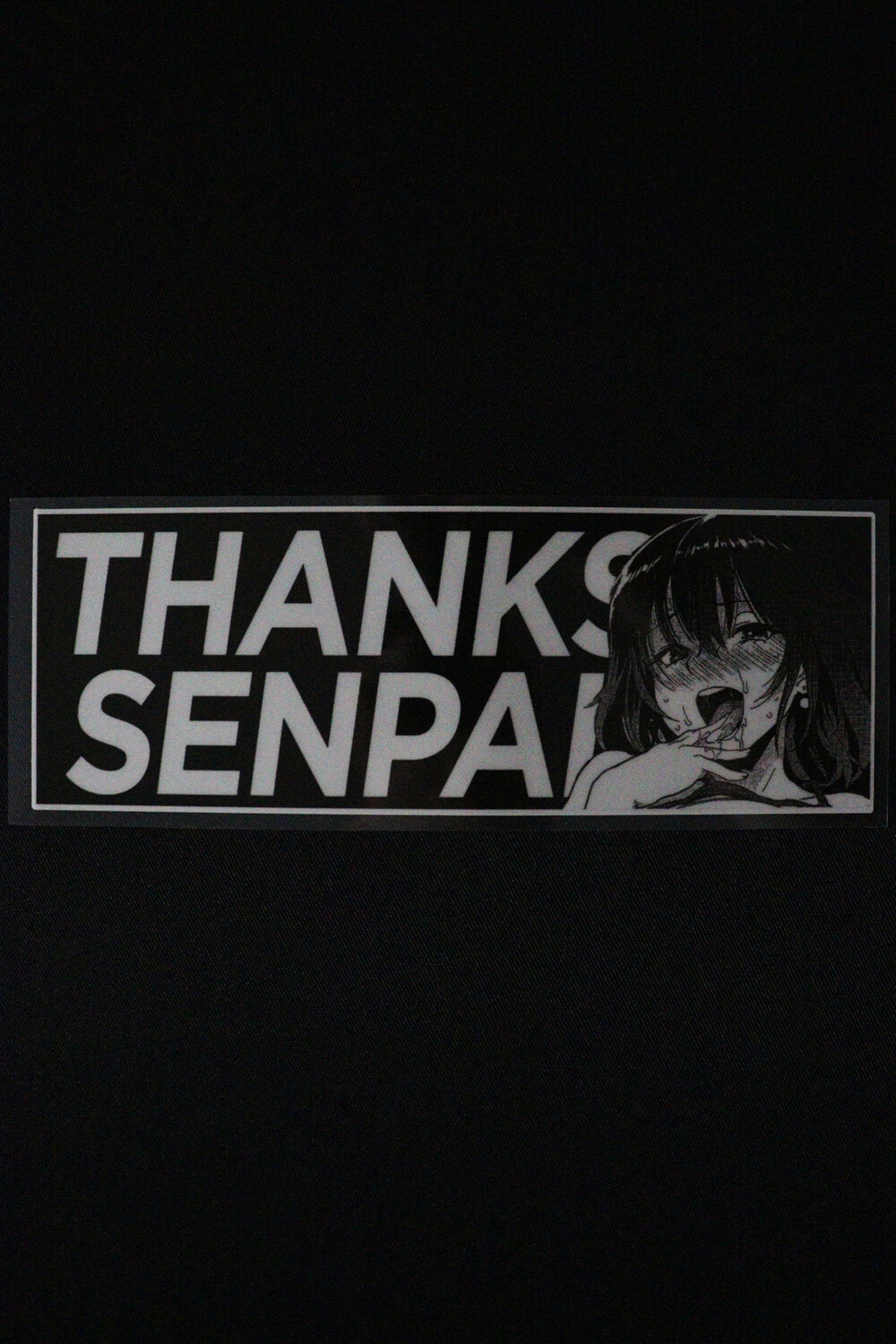 Thanks Senpai Slap Sticker