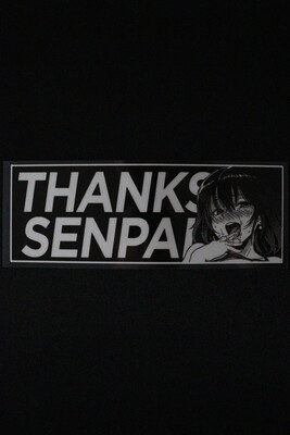 Thanks Senpai Slap Sticker