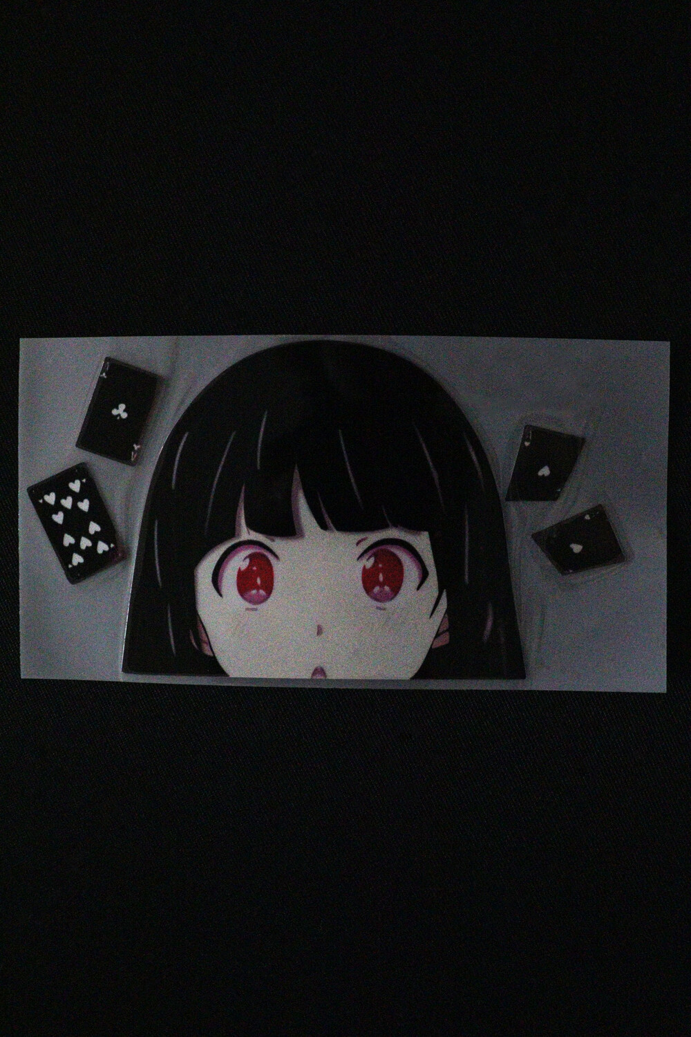 Anime Girl 2 Peeker Sticker