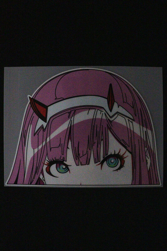 Zero-Two 2 Peeker Sticker
