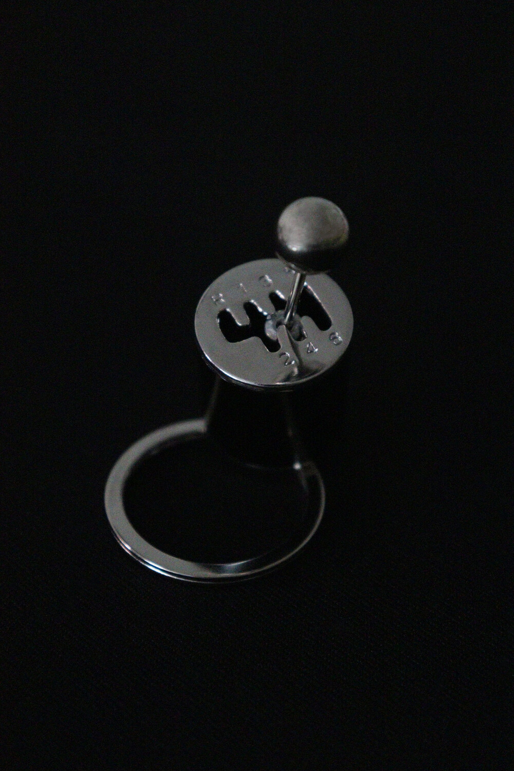 Shifter Long Black Schlüsselanhänger