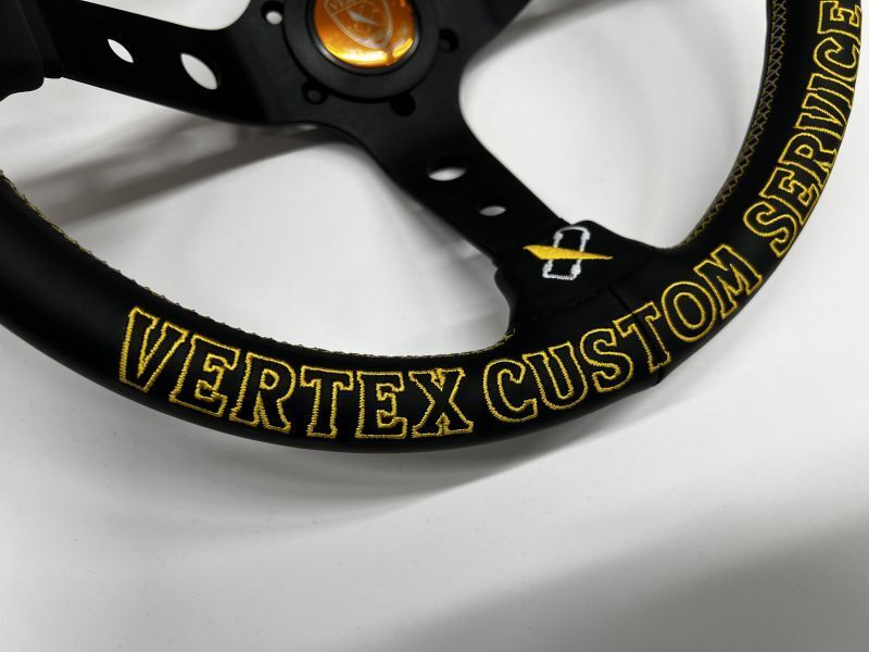 Vertex Lenkrad "BLOCK HEAD MOTORS"