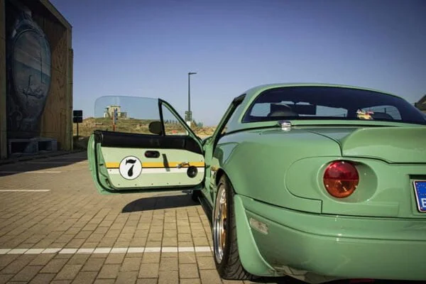 Mazda MX-5 NA Halbe Aluminium Türverkleidung (Kompletter Satz)