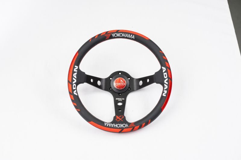 Vertex Lenkrad &quot;ADVAN x VERTEX STEERING V2&quot; Limited Edition