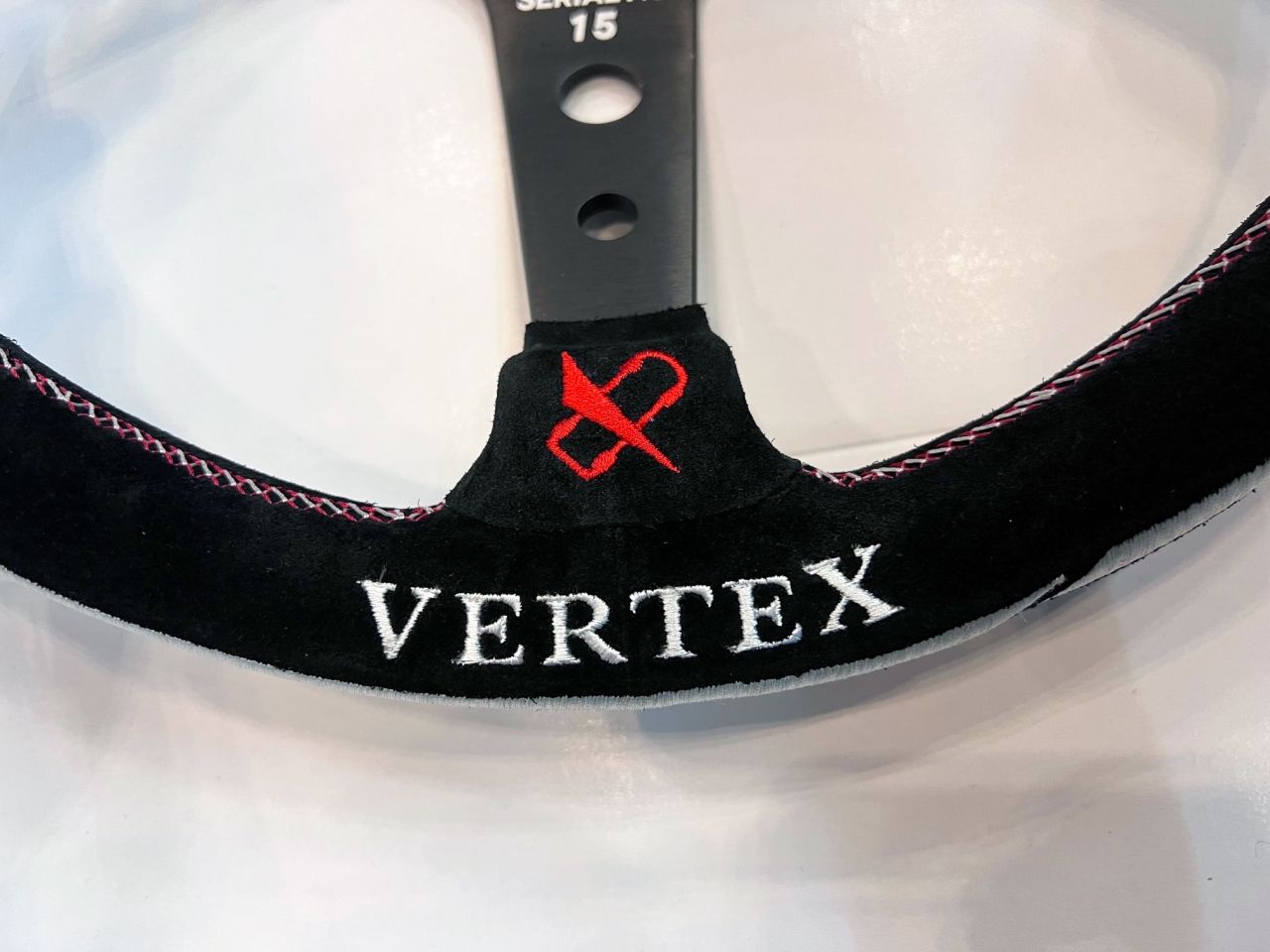 Vertex Lenkrad "VERTEX x GARASI DRIFT" Limited Edition Wildleder
