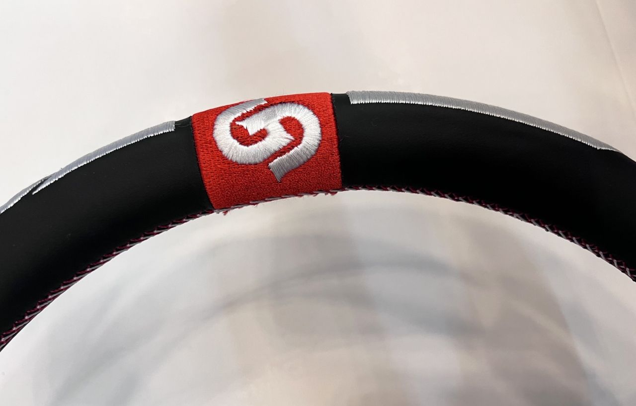 Vertex Lenkrad "VERTEX x GARASI DRIFT" Limited Edition Echtleder